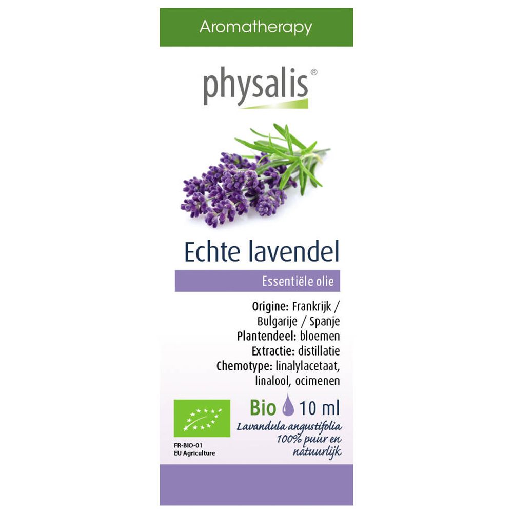 physalis Huile essentielle Lavande vraie 10 ml Huile