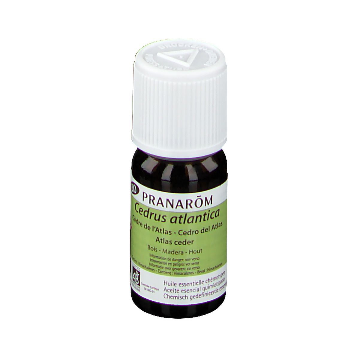 Pranarôm Huile Essentielle Cèdre de l'Atlas Bio 10 ml