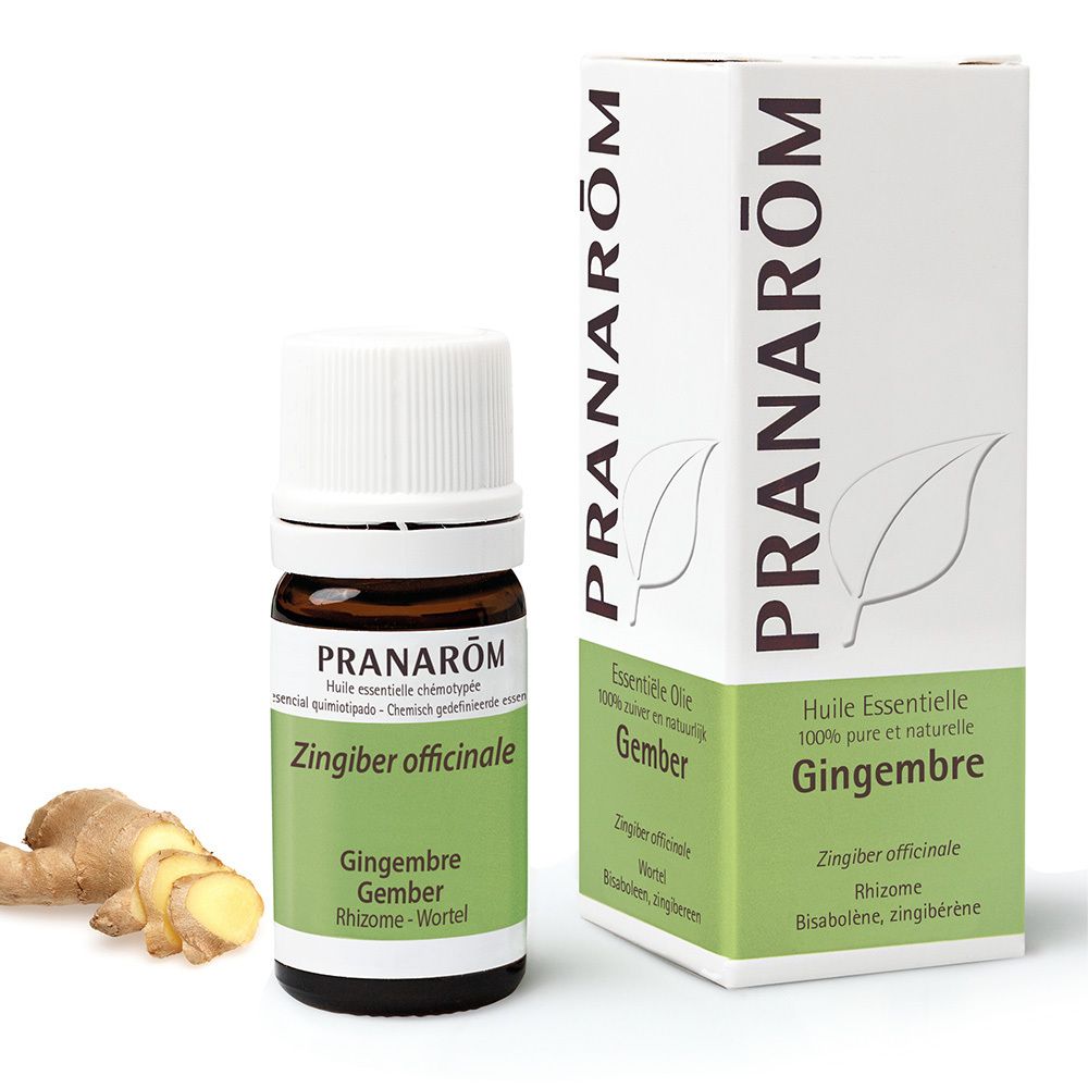 Pranarôm Huile Essentielle Gingembre 5 ml Huile