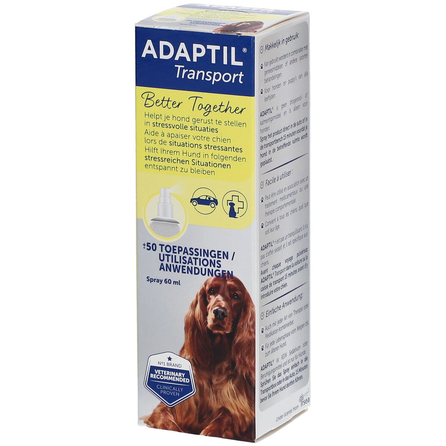 ADAPTIL® Transport Spray pour chien 60 ml