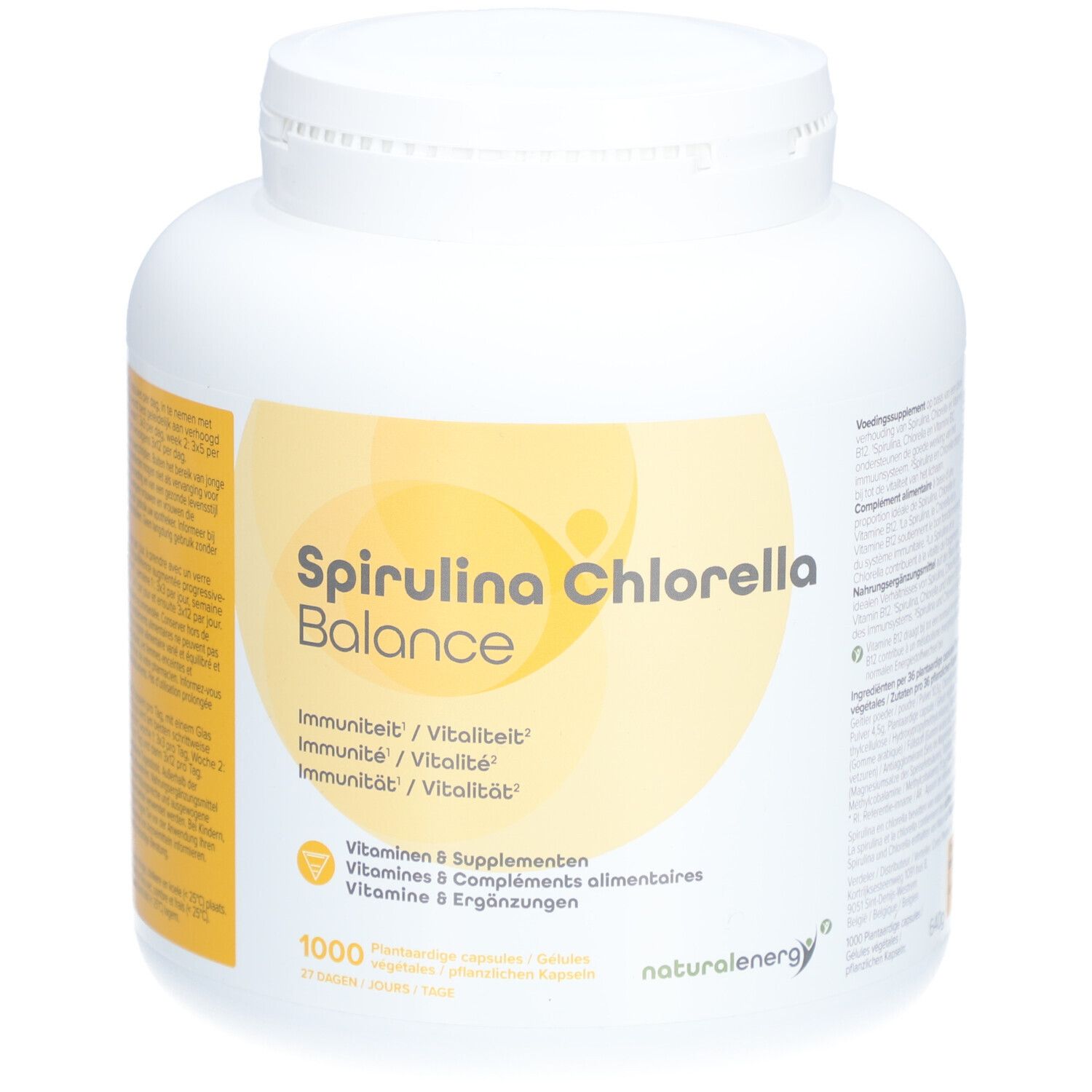 Natural Energy Spirulina-Chlorella Balance 1000 pc(s) Capsule(S)