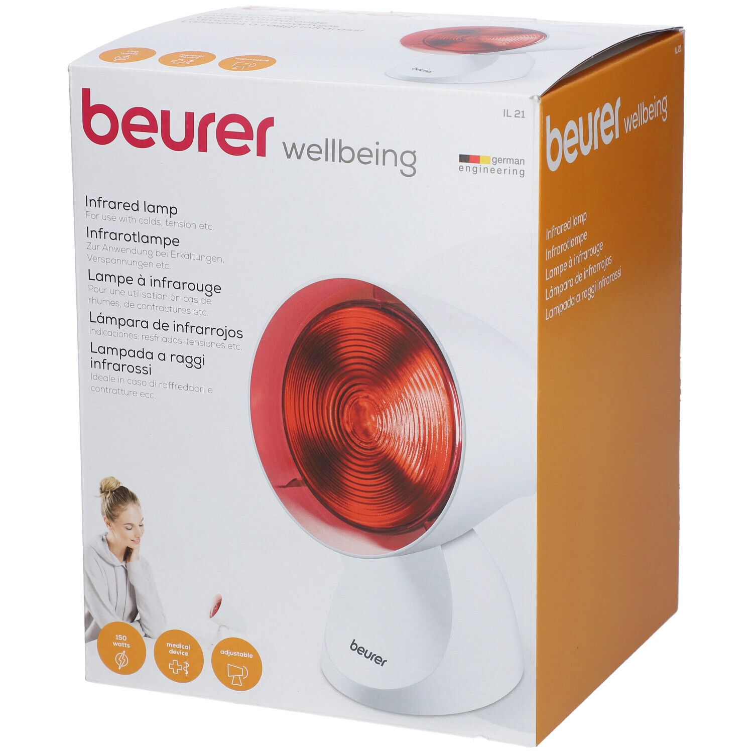beurer Lampe à infrarouge IL 21 1 pc(s) Autre
