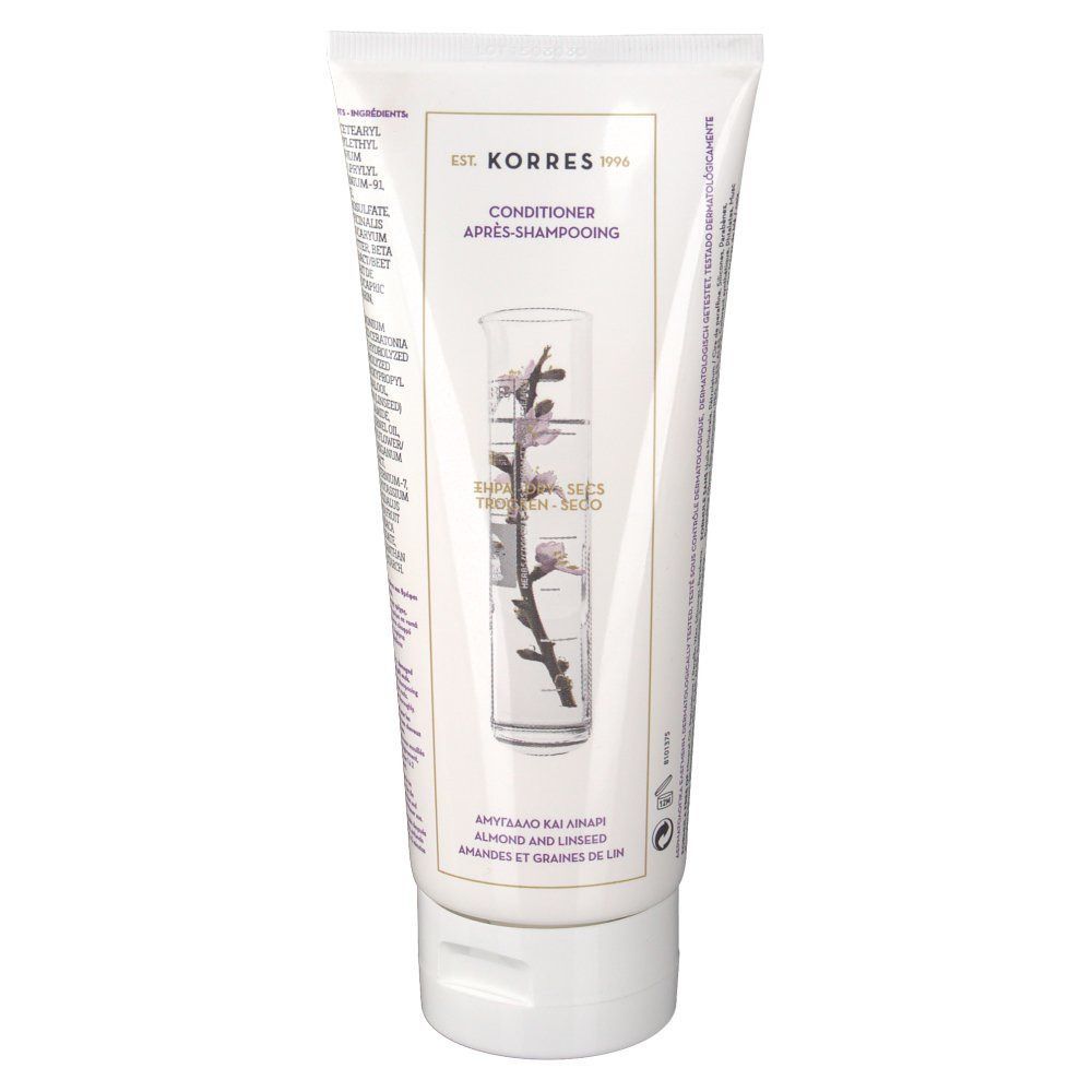 Korres Korres® Après-Shampooing Amande & Graines De Lin Cheveux Secs Après-Shampooing(S) 200 Ml