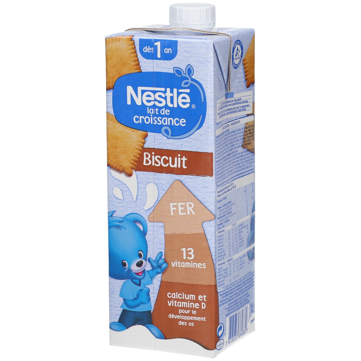 Nestle Nestlé® Lait De Croissance 1 Biscuits L Enfants