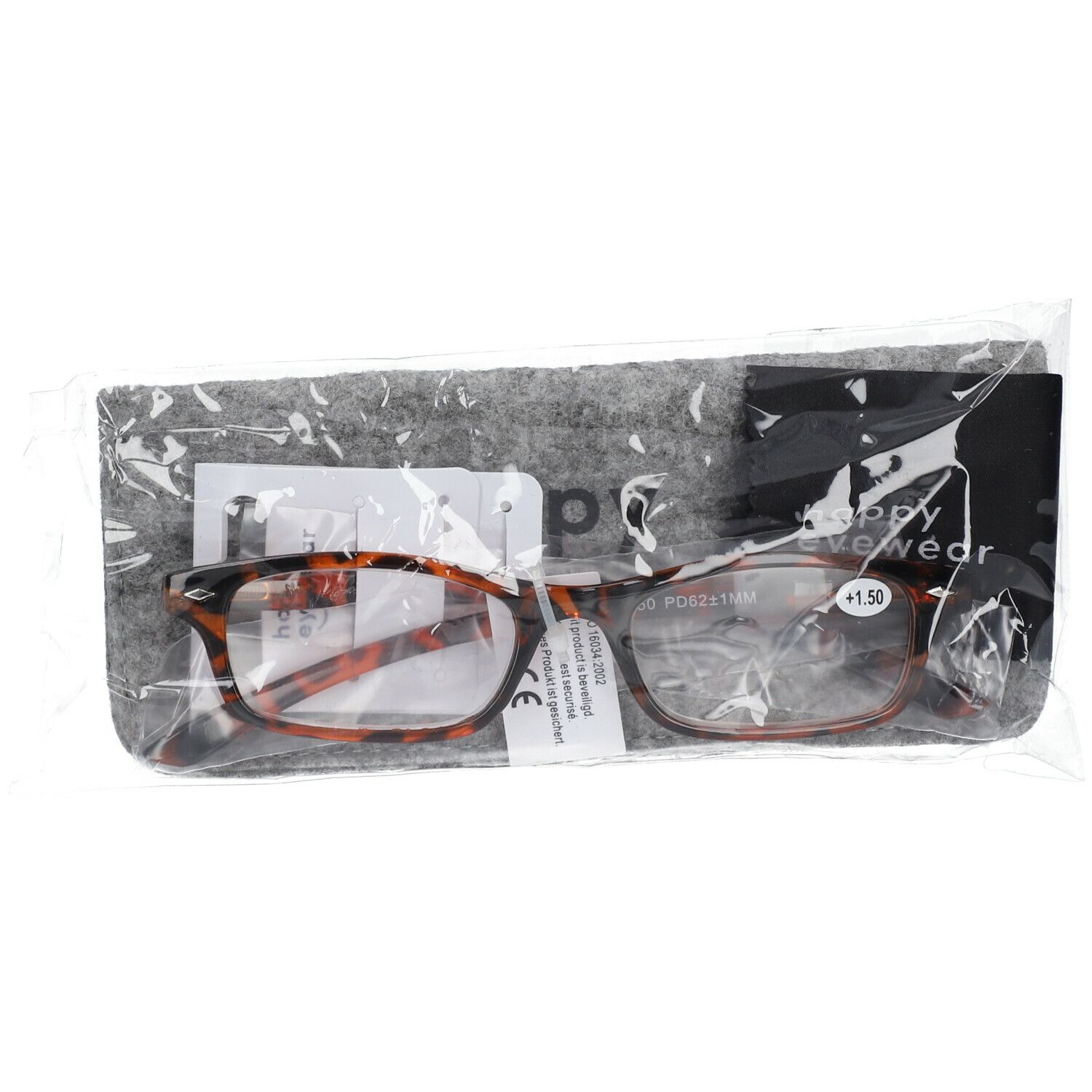 pharmaGLASSES® Lunettes de lecture Brun +1.50 1 pc(s)