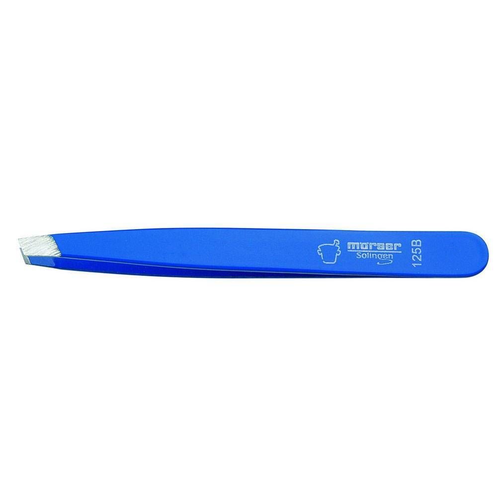 Mörser Pince à épiler Topinox Bleu Oblique Inox N125B 1 pc(s) Pinces À Épiler