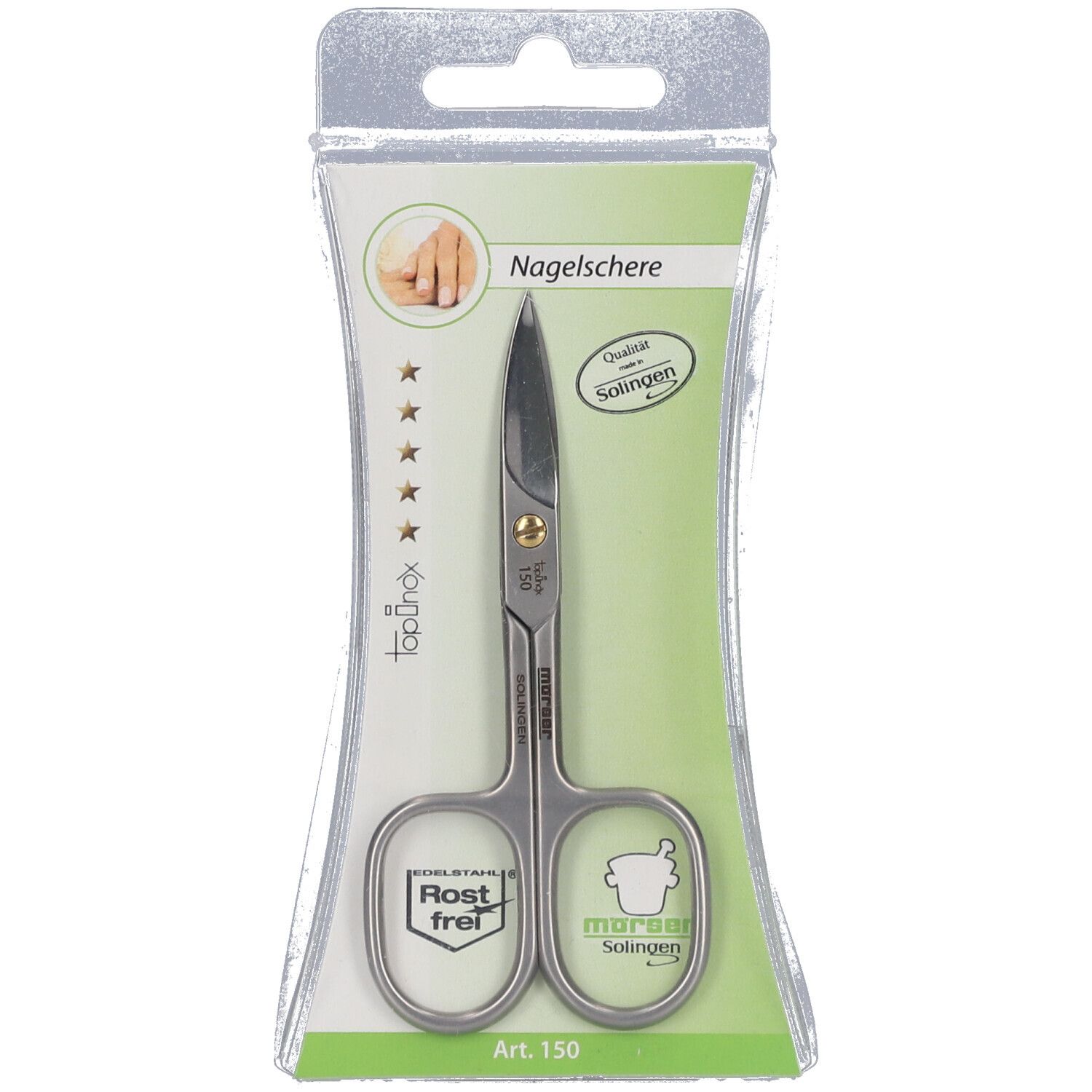 Mörser Ciseaux à ongles inox 9 cm 1 pc(s) Ciseaux