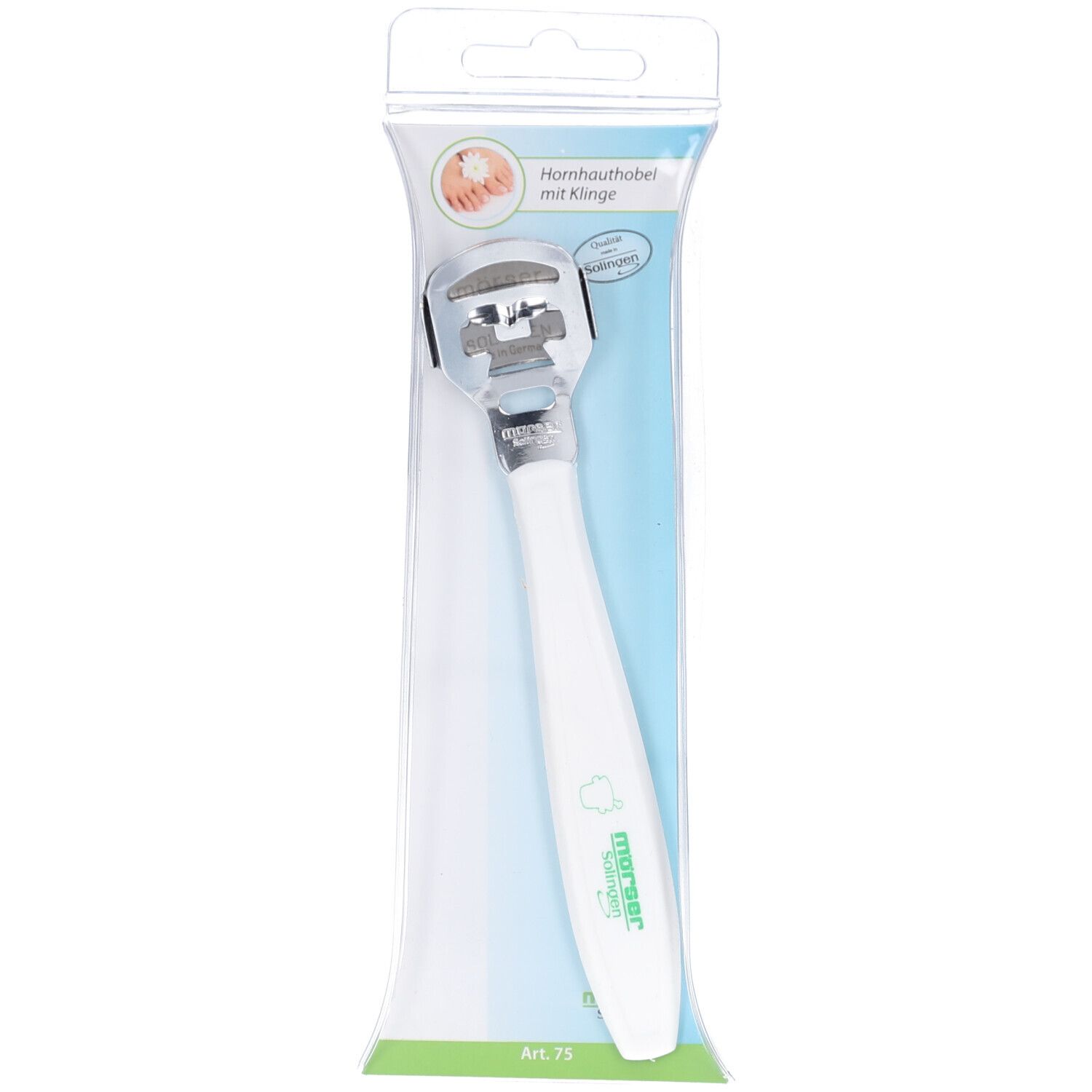 Morser Cal Chrome + Blade 1 pc(s) Suppression Des Callosités