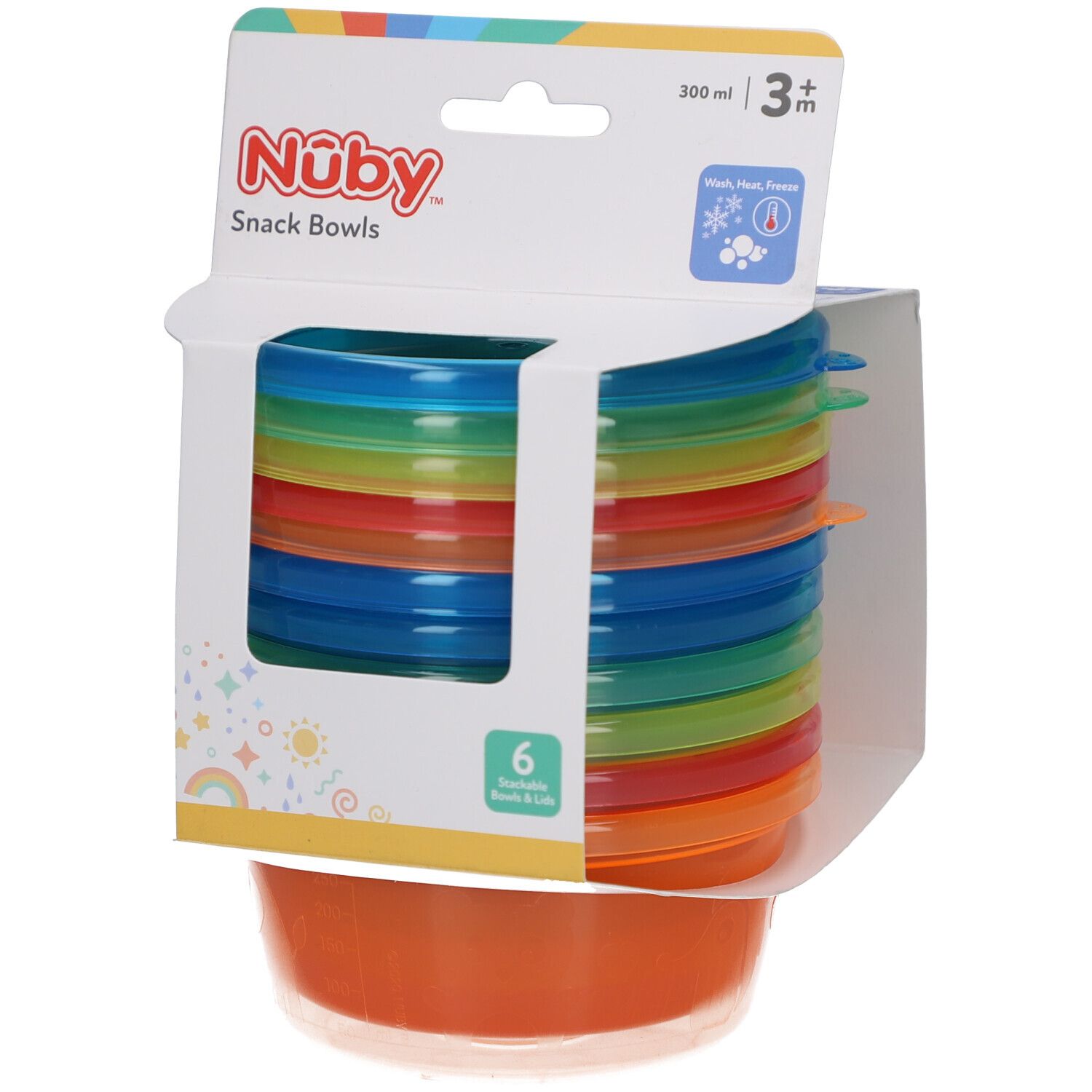 Nuby Bols de conservation Tasse 6 pc(s)