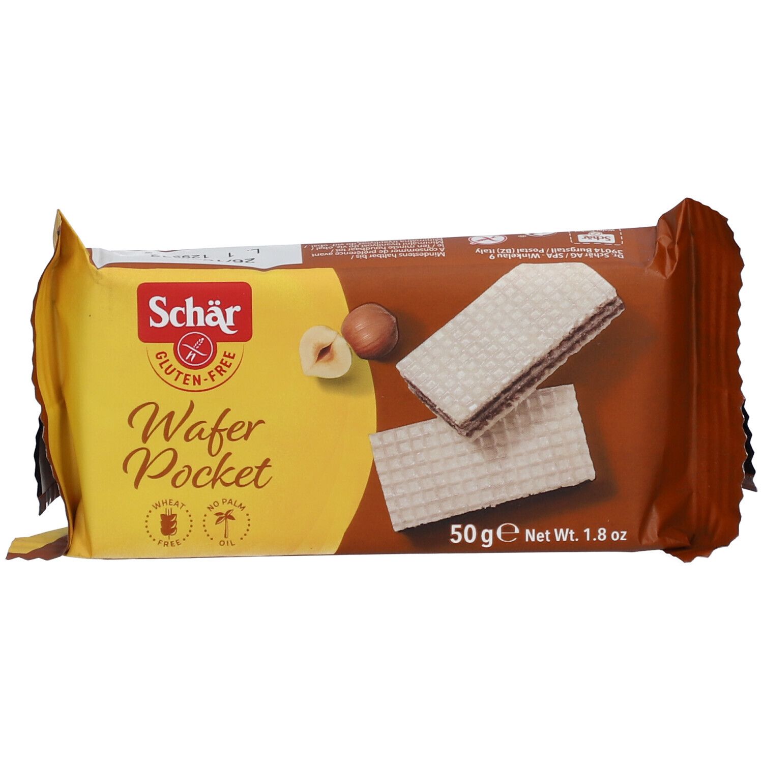 Schär Gaufrettes aux noisettes sans gluten Pocket 50 g Autre