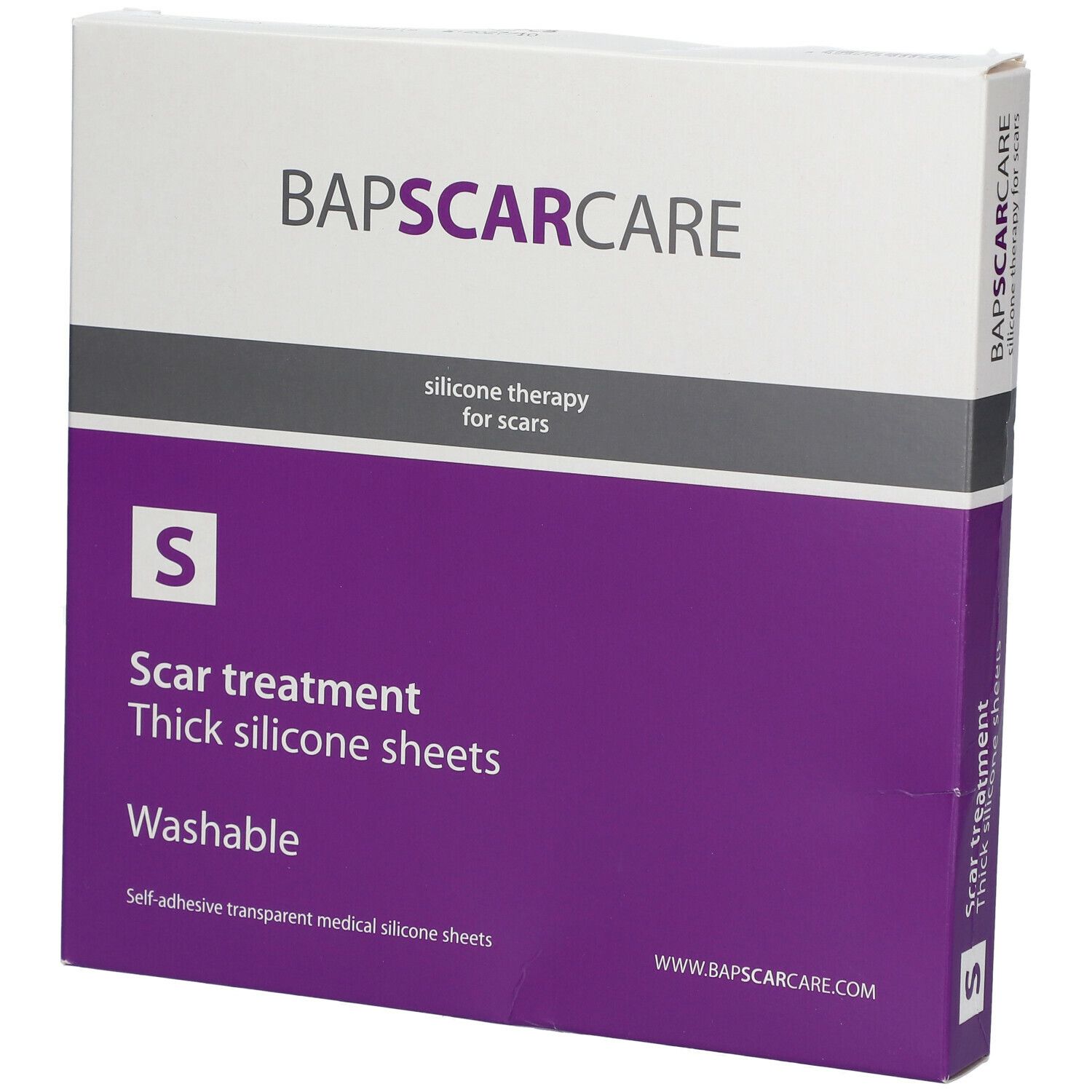BAP SCAR CARE S Pansement abdominal lavable pour cicatrices 4 x 40 cm Bandage(S) 2 pc(s)
