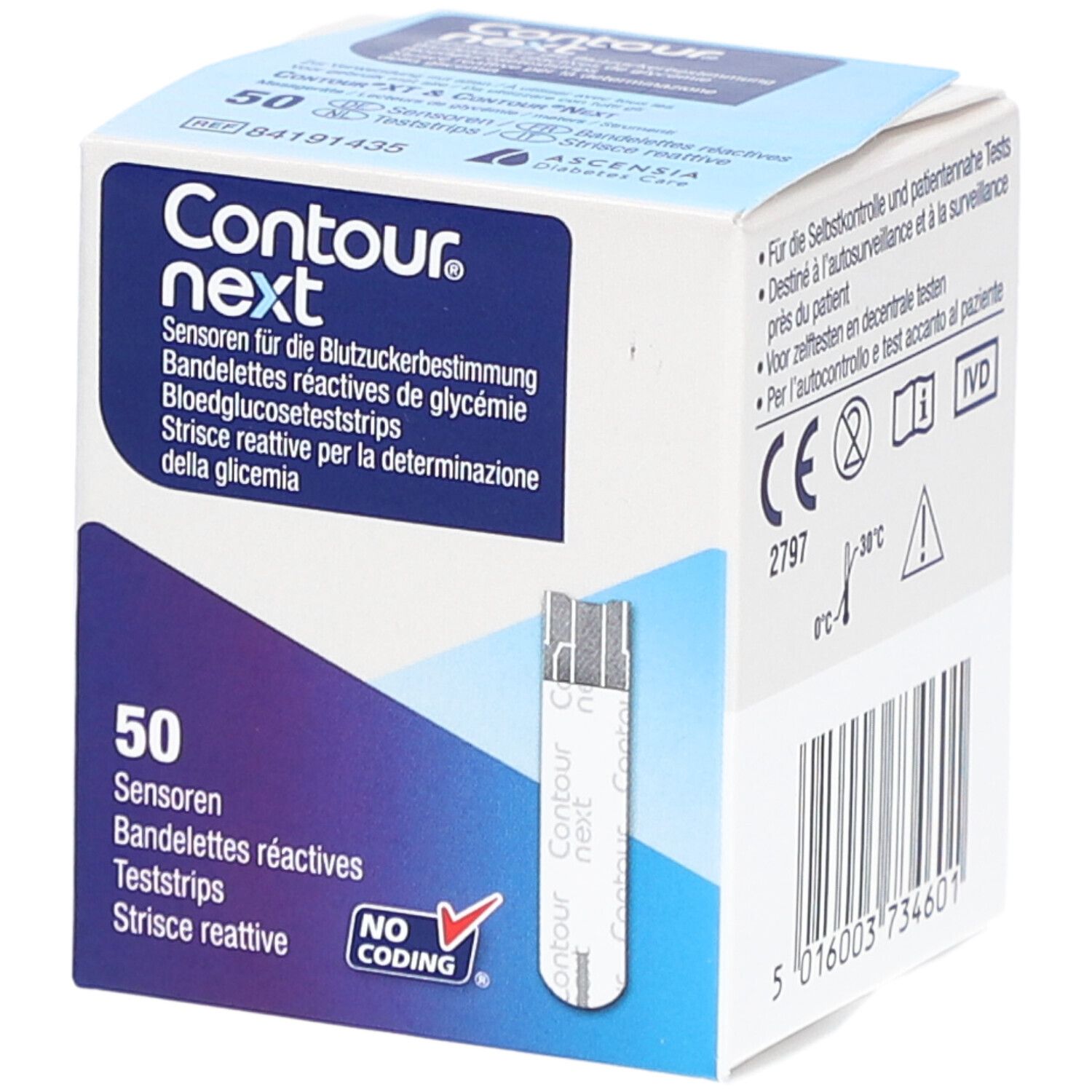 Bayer Contour Next Senseurs Bande(S) De Test 50 pc(s)