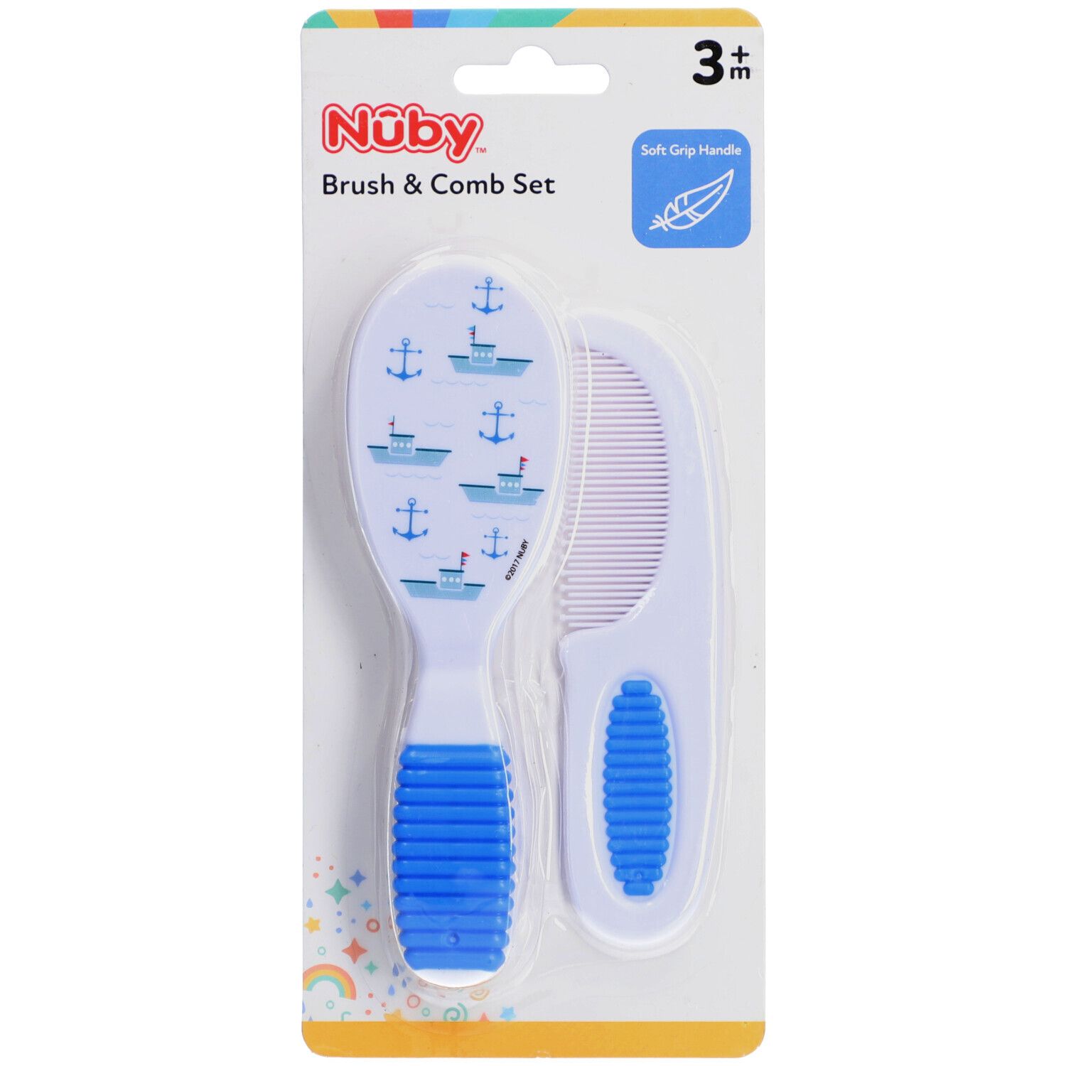 Nuby Set Brosse & Peigne - 3m+ 2 pc(s)