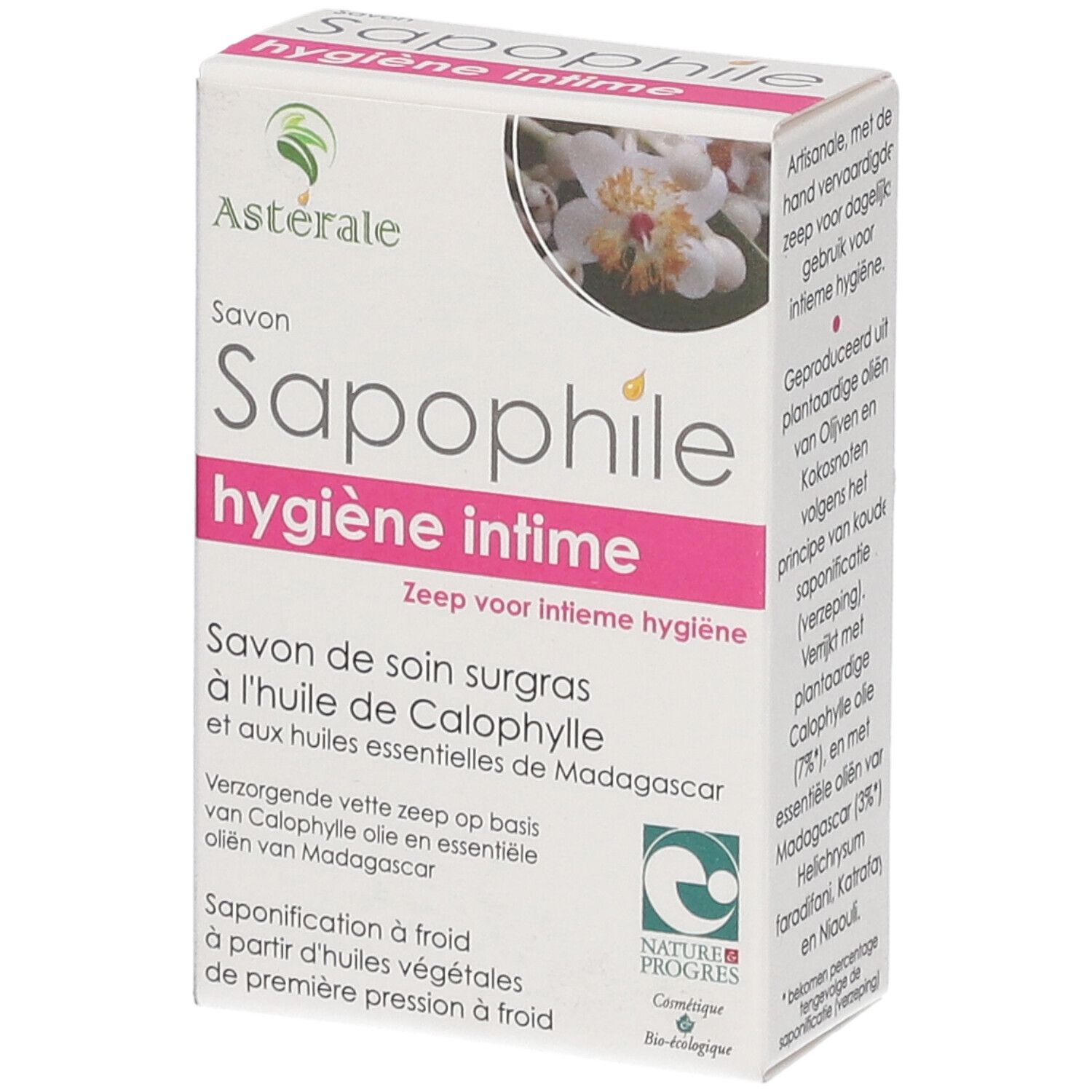 Sapophile Savon Hygiène Intime 100 g Savon