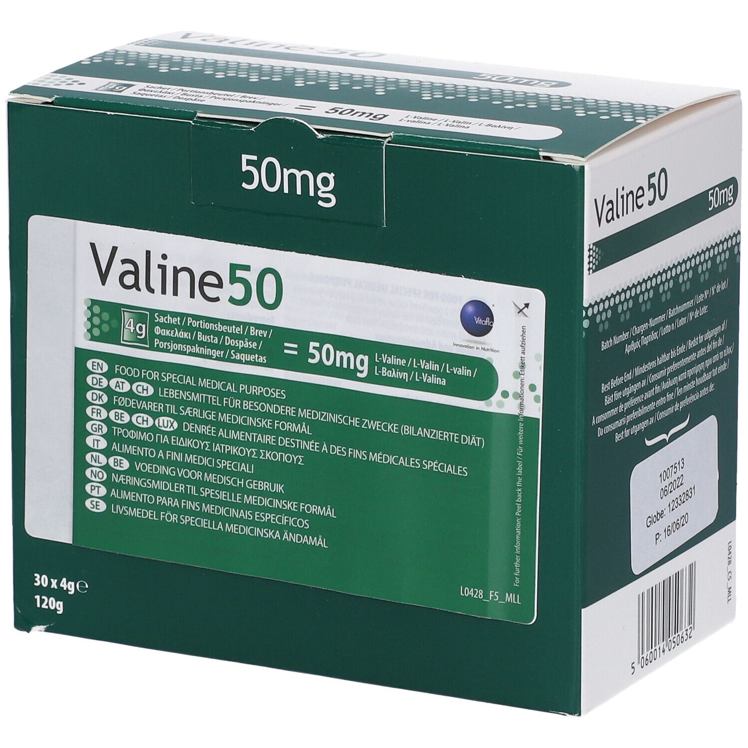 Vitaflo Valine 50 Sachet(S) 30 pc(s)