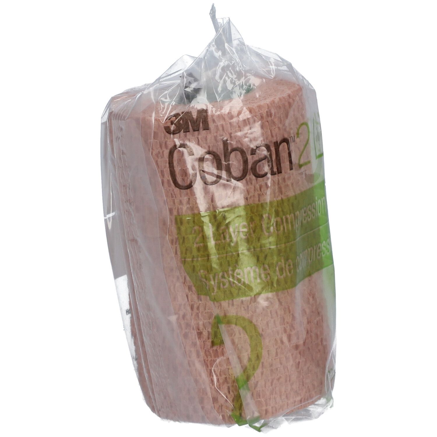 3M Coban 2 Lite Compression 10 cm x 3,5 m 1 pc(s) Serviette hygienique