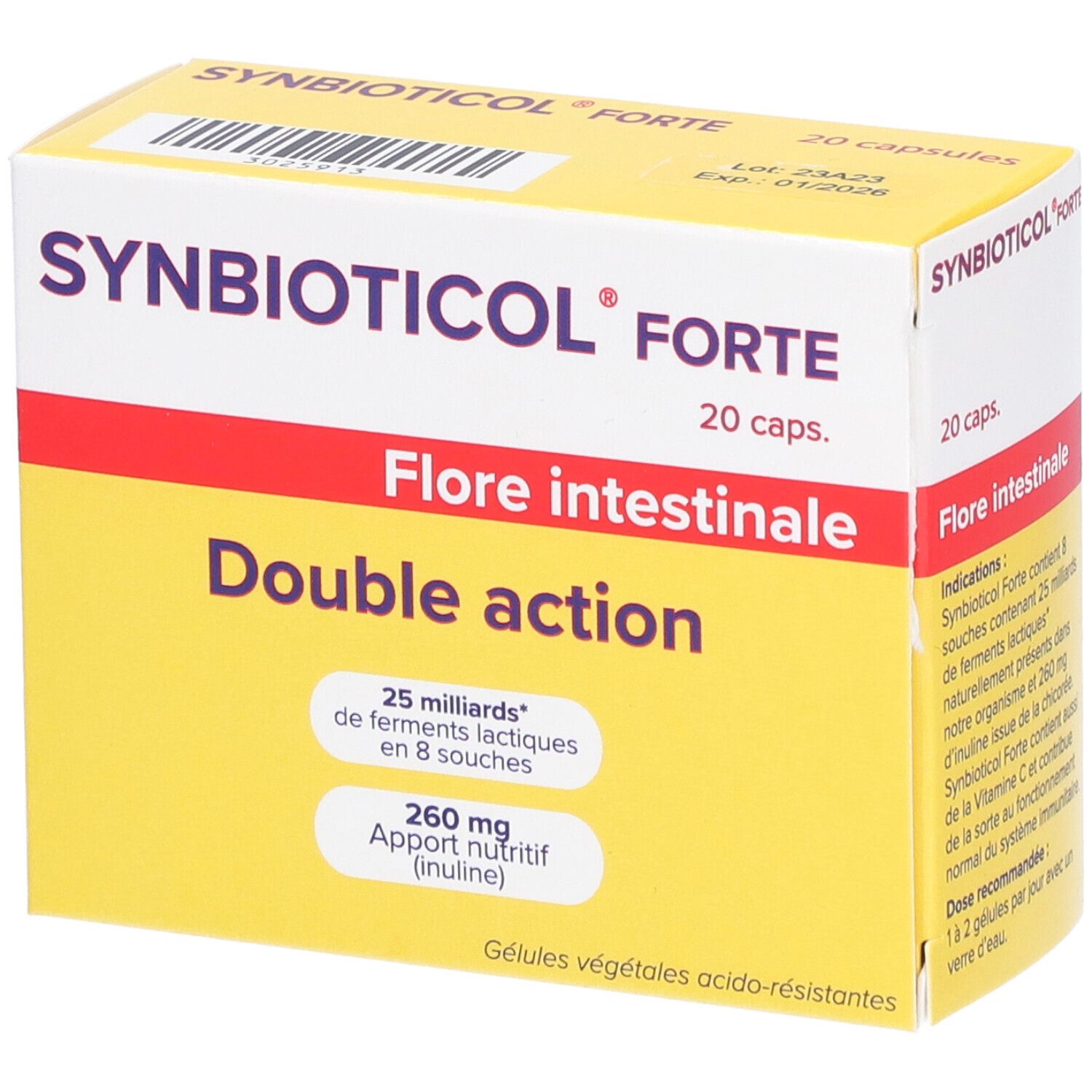 SYNBIOTICOL FORTE 20 pc(s) Capsule(S)