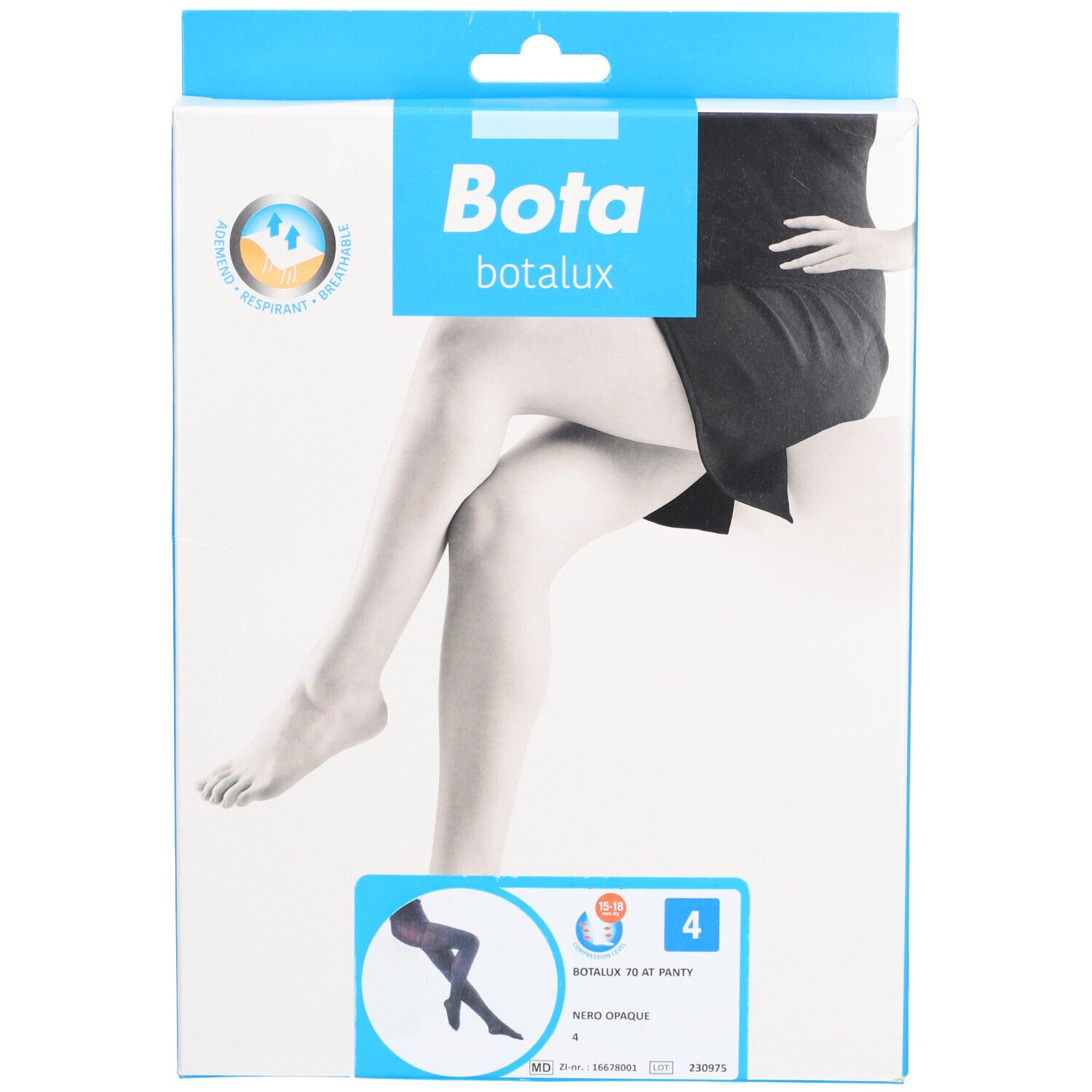 Botalux 70 Panty de Soutien AT+P Nero Opaque M4 Autre 1 pc(s)