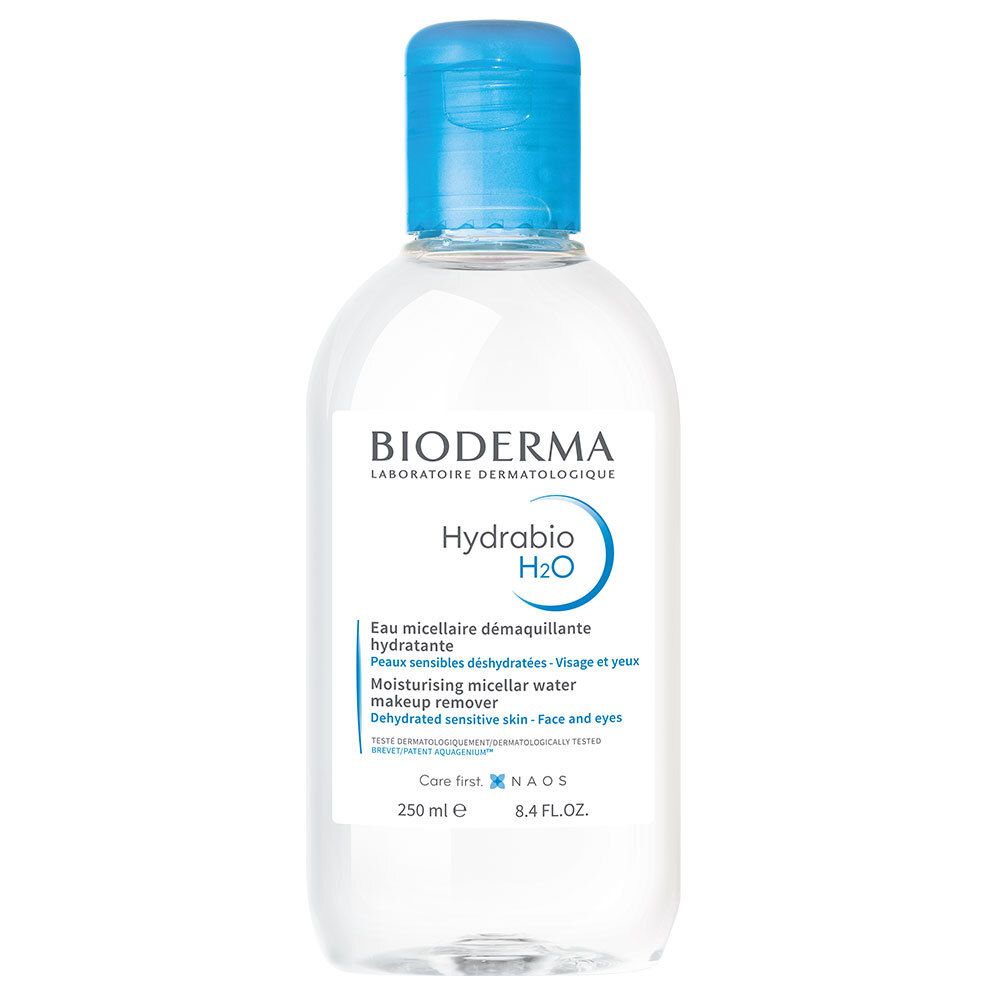 Bioderma Hydrabio H2o Eau Micellaire Démaquillante Nettoyante Pour Le Visage 250 Ml