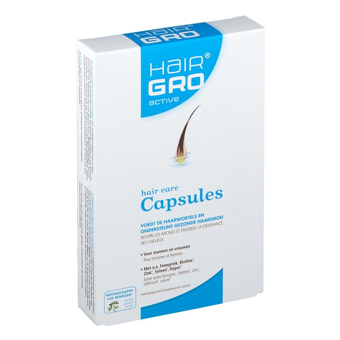 HAIRGRO Active Hair care capsules 60 pc(s) Capsule(S)