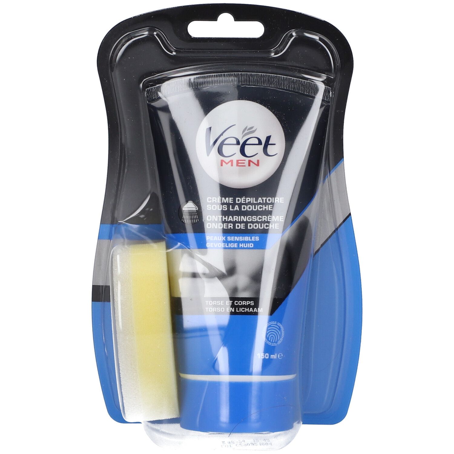 Veet Crème dépilatoire sous la douche 150 ml Crème