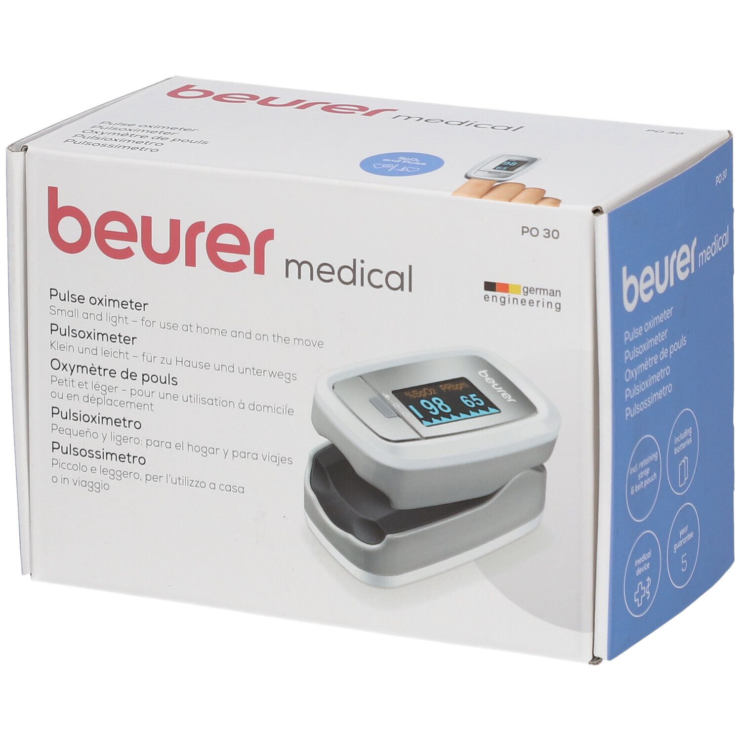 Beurer Oxymètre de Pouls P030 1 pc(s) Autre