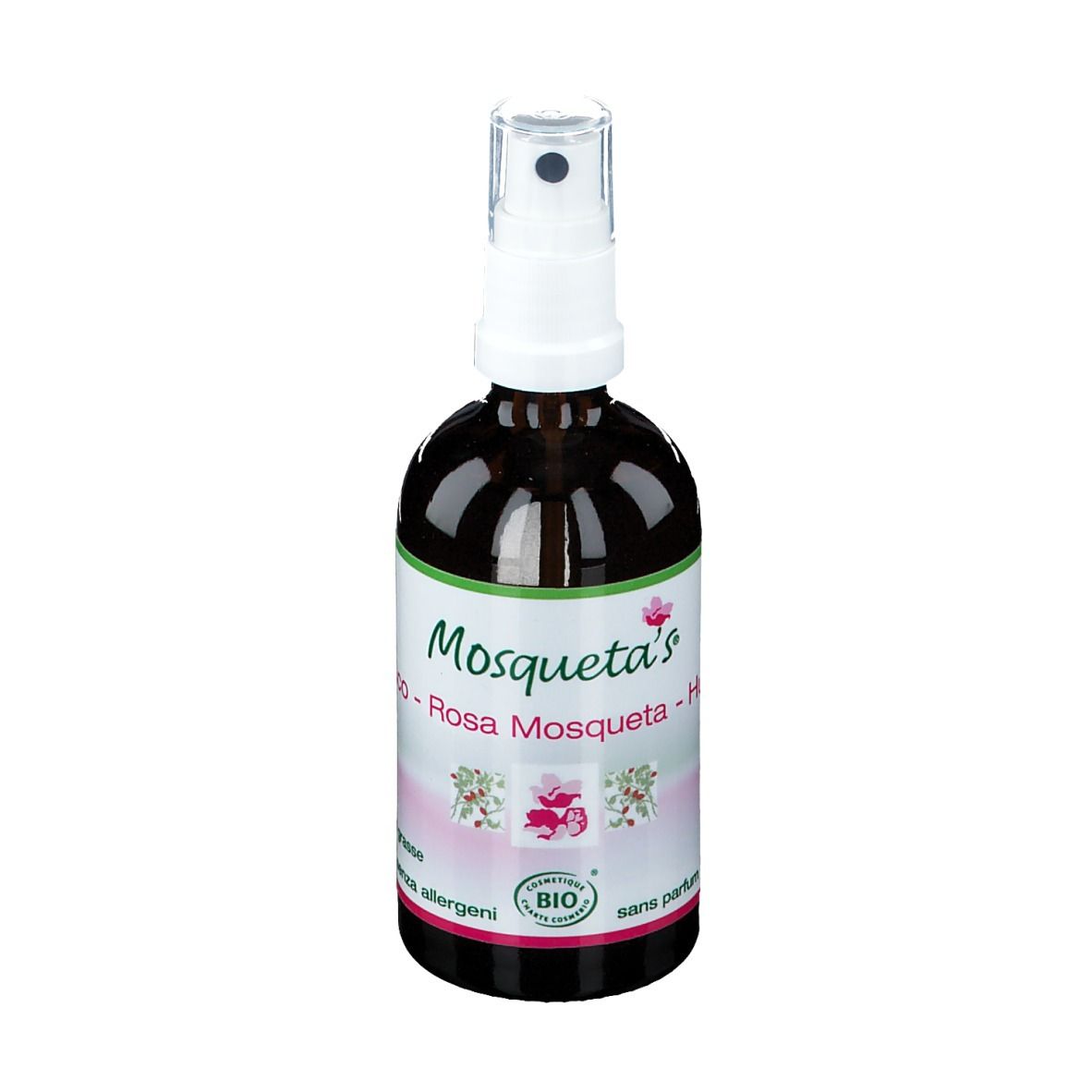 Mosqueta's Huile sèche de rose musquée bio 100 ml Huile
