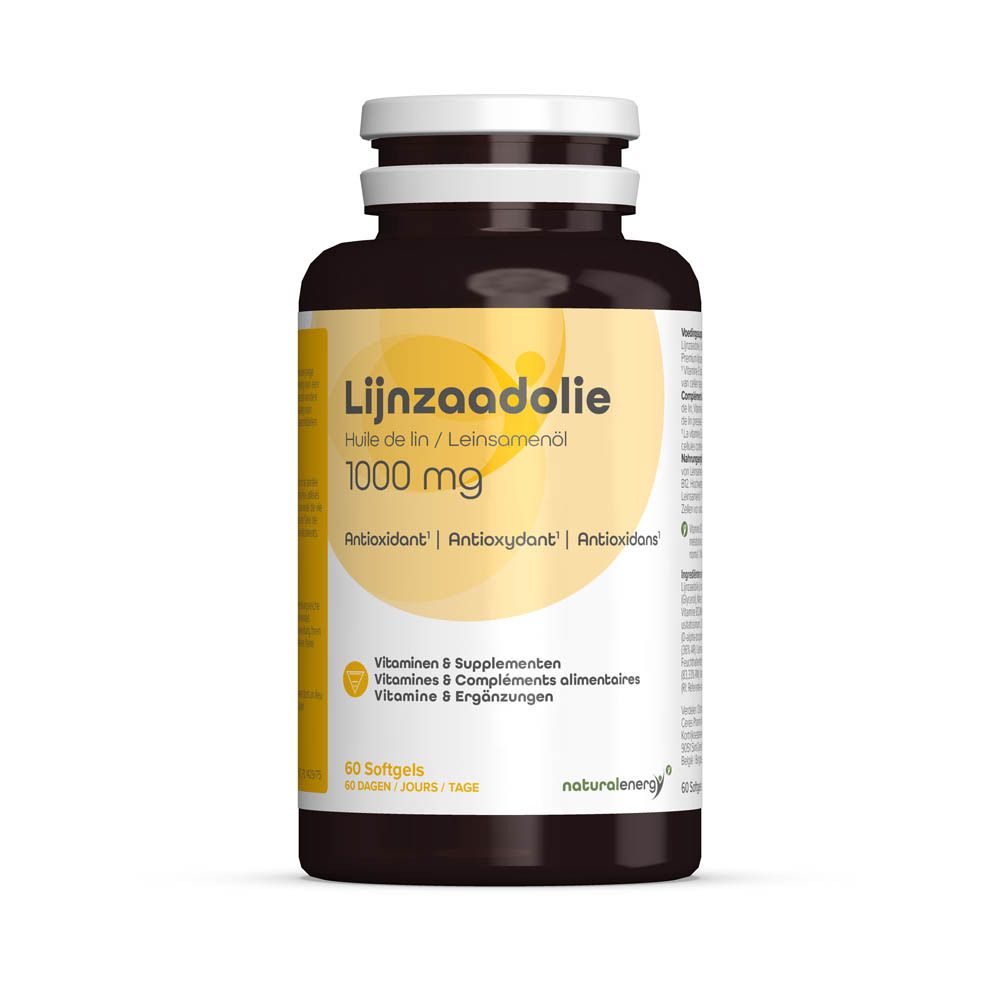 Natural Energy Huile de Lin 60 pc(s) Capsule(S)