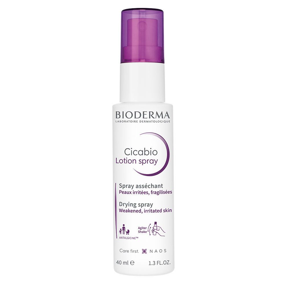 Bioderma Cicabio Lotion Spray Spray Asséchant Et Apaisant Pour Peaux Irritées 40 Ml - Image 2