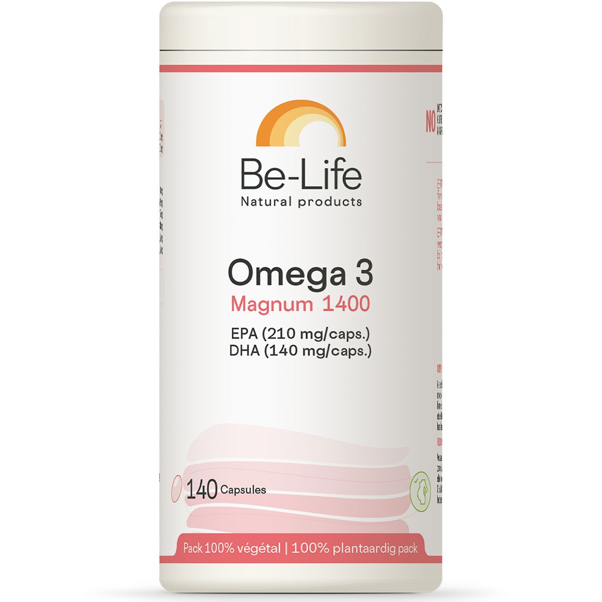 Be-Life Omega 3 Magnum 1400 Capsule(S) 140 Pc(S) Enfants