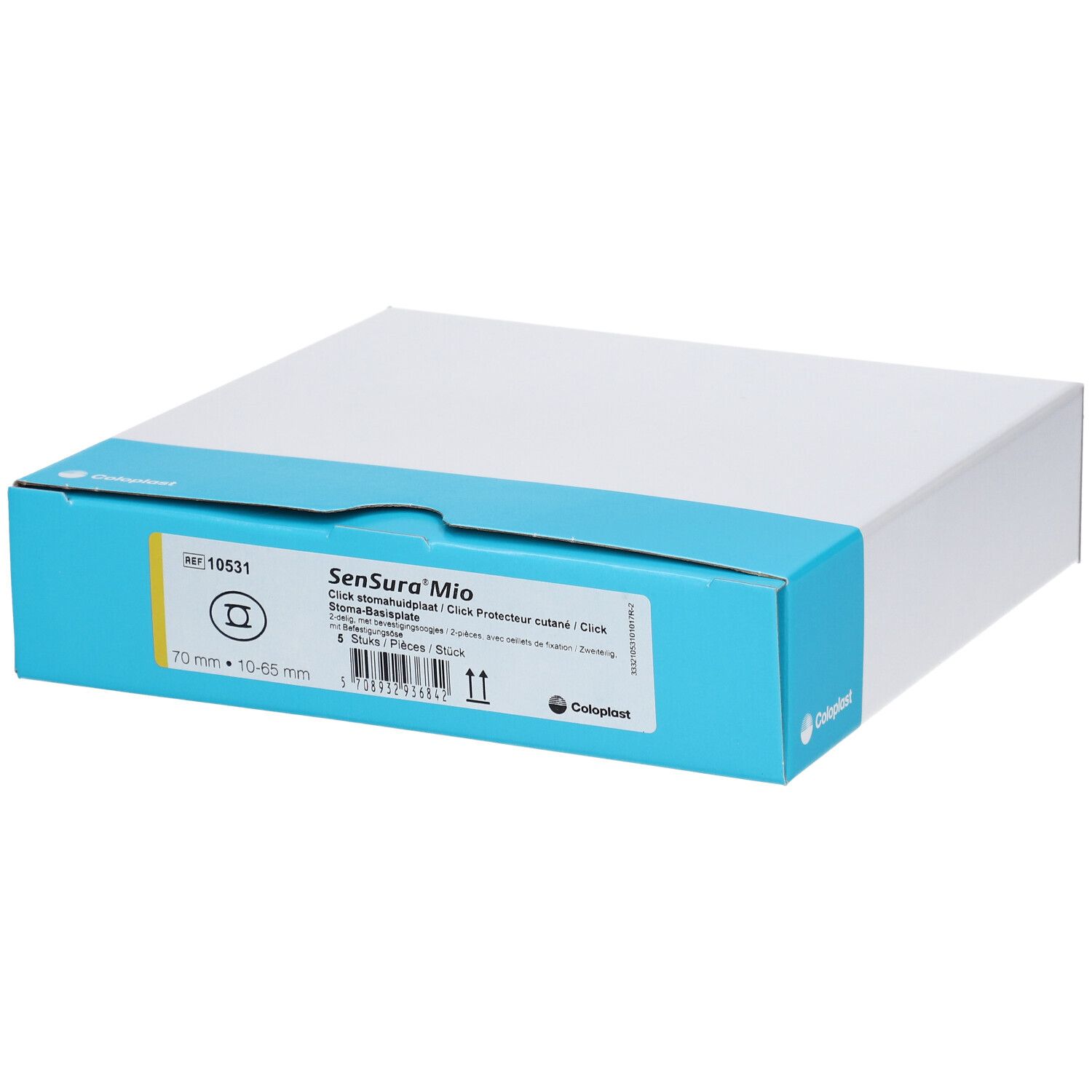 SenSura Mio Click Plaques 10-65 mm 1 pc(s) Plaque De Base