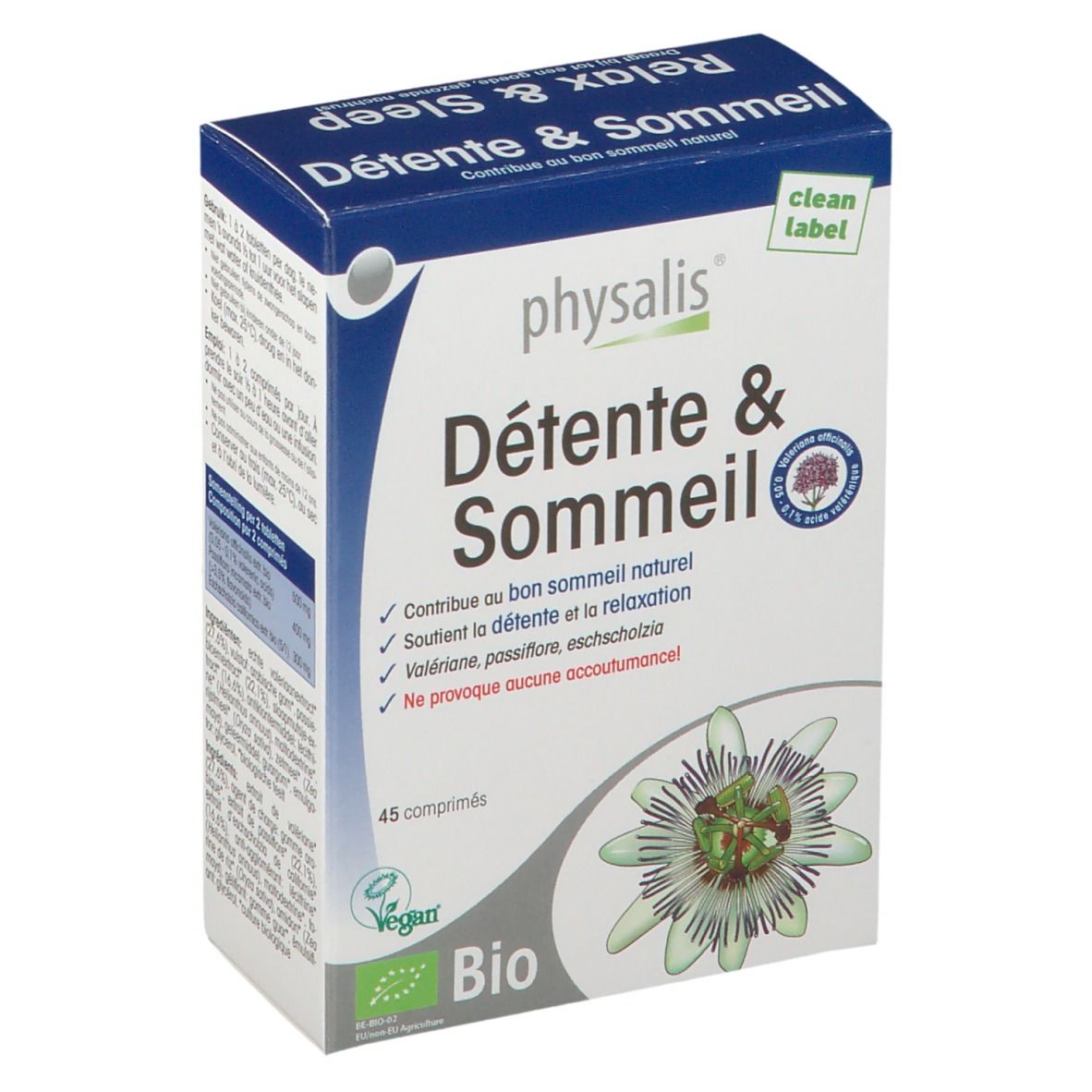 physalis Relax & Sleep 45 pc(s) Comprimé(S)