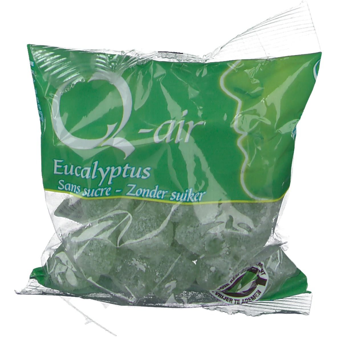 Q-Air Eucalyptus Pastilles sans sucre 85 g Pastille(S)