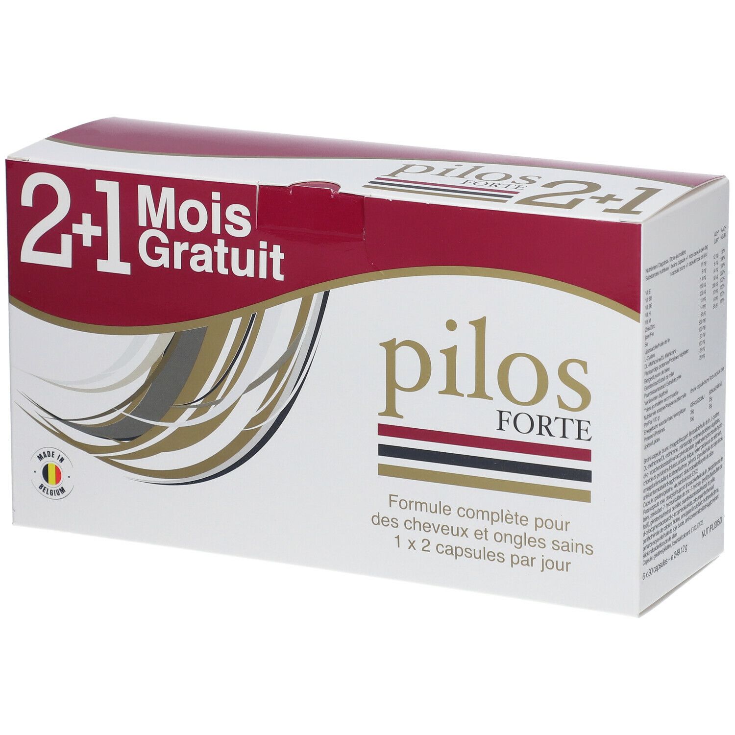 pilos Forte Cure de 3 mois 6x30 pc(s) Capsule(S)