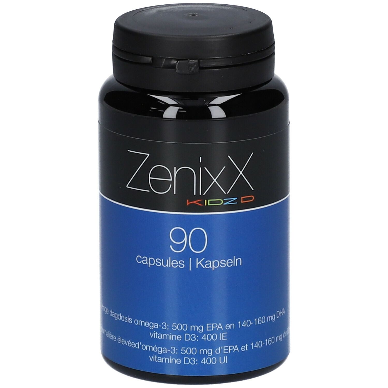 ZENIXX KIDZ D | Oméga 3 EPA & Vitamine D3 pour enfants actifs 90 pc(s) Capsule(S)