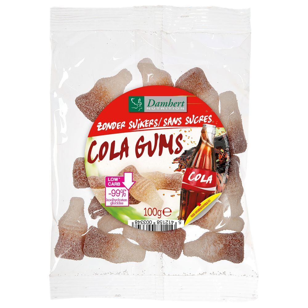 Damhert Nutrition Cola Gums 100G - Image 2