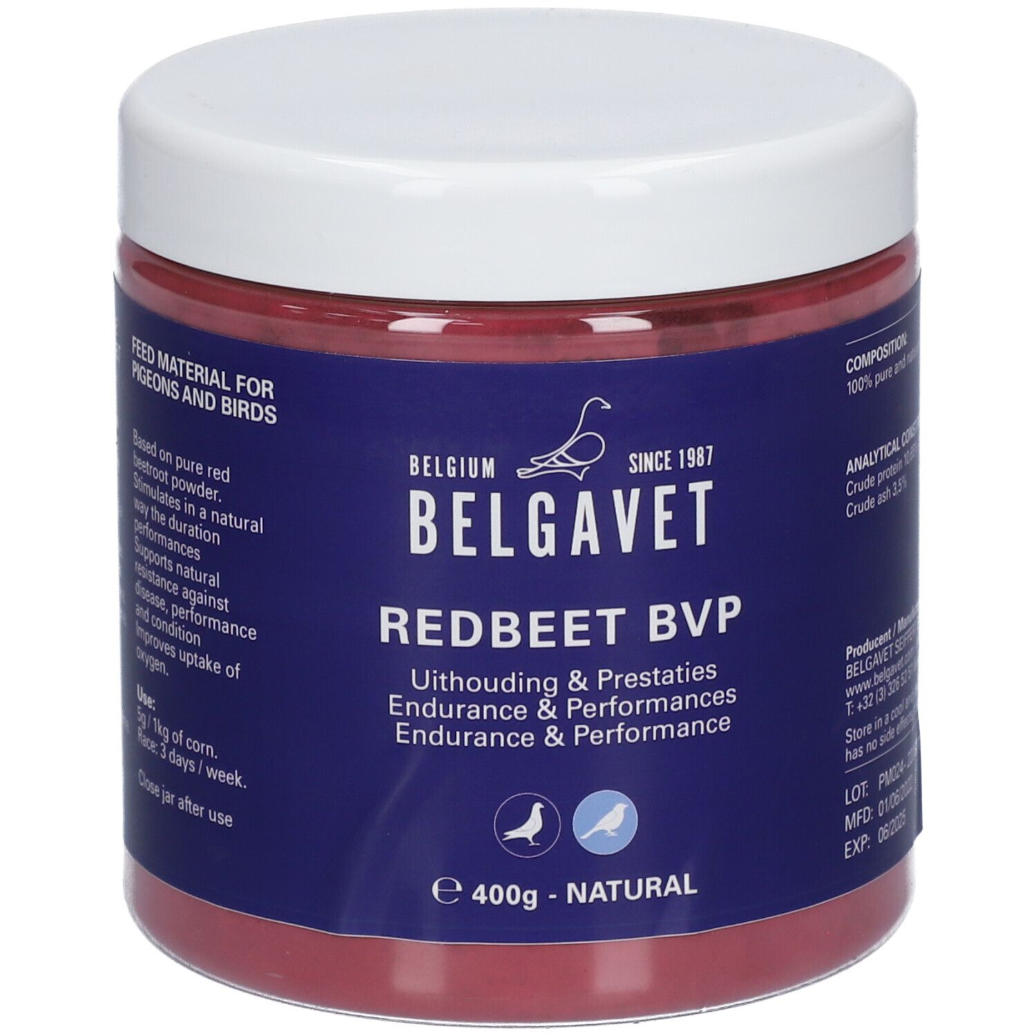 Redbeet BVP 400 g Poudre