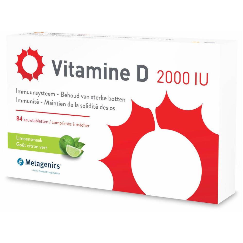Vitamine D 2000iu 84 pc(s) Comprimé(S) À Croquer