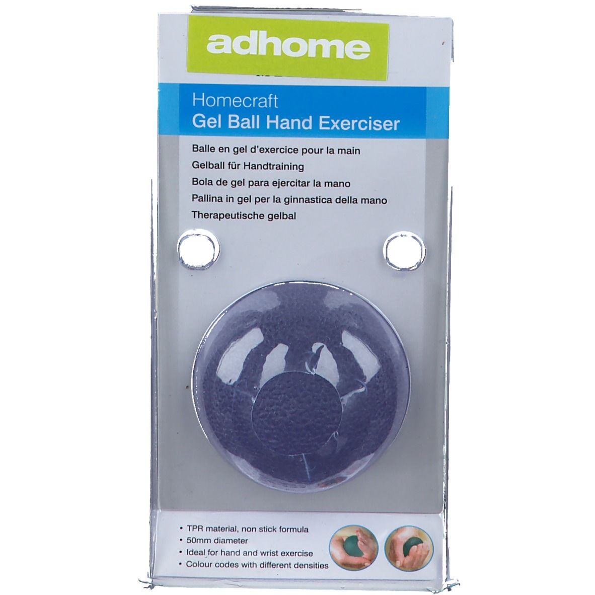 Petite balle d'exercices en Gel pour les Doigts et Mains Soft AA9801 Balon 1 pc(s)