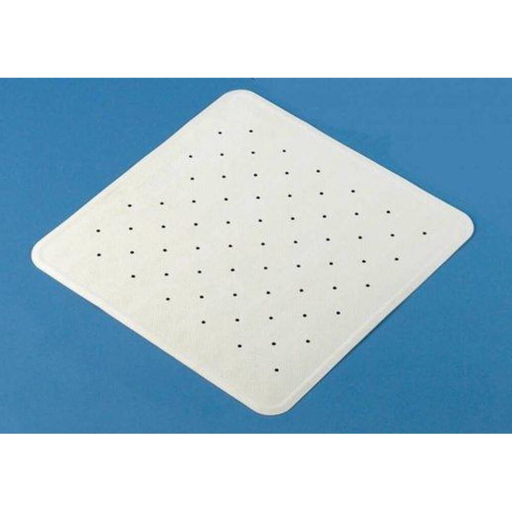 Tapis de Douche/Bain Anti-Dérapant Blanc 54x54cm 1 pc(s) Autre