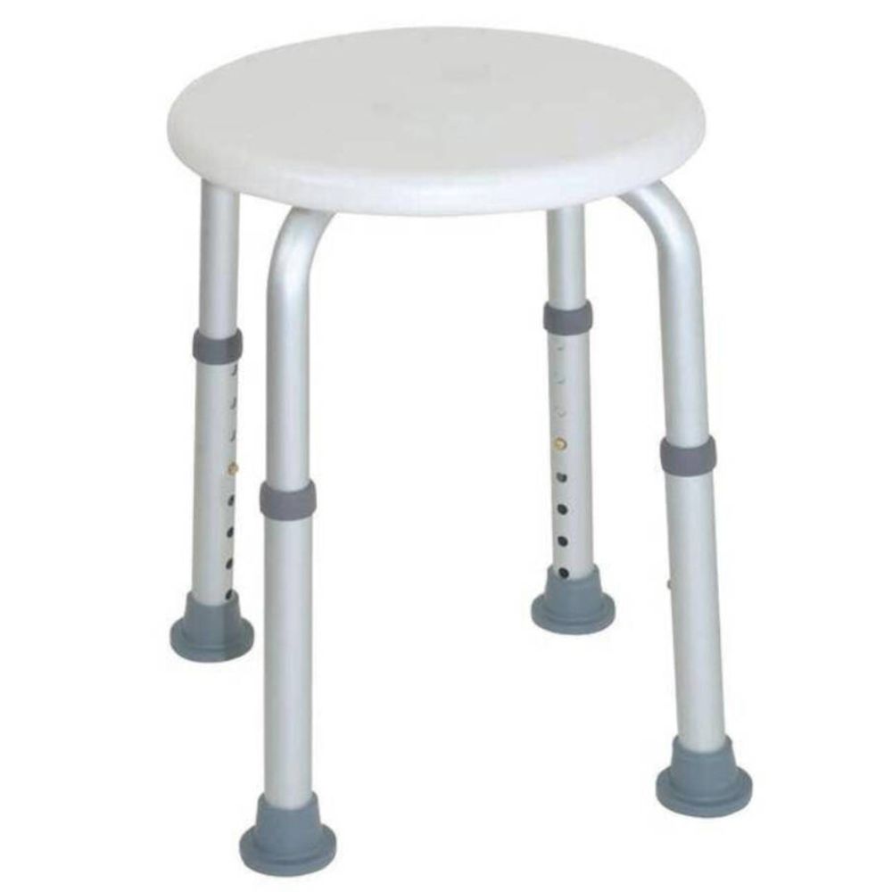 Tabouret de douche avec assise ronde Dino Réglable 34-52 cm AD104299 1 pc(s) Autre