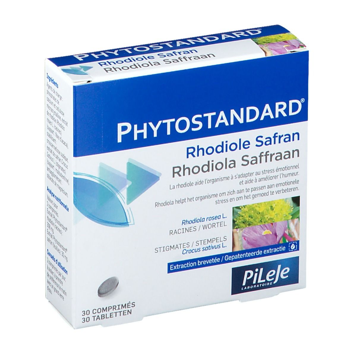 Phytostandard Pileje Rhodiole - Safran Comprimé(S) 30 Pc(S) Enfants