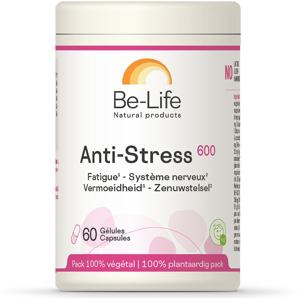 Be-Life Anti-Stress 600 Capsule(S) 60 Pc(S) Enfants