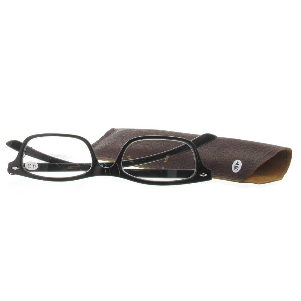 Pharma Glasses Lunettes de lecture Noire +4.00 1 pc(s)