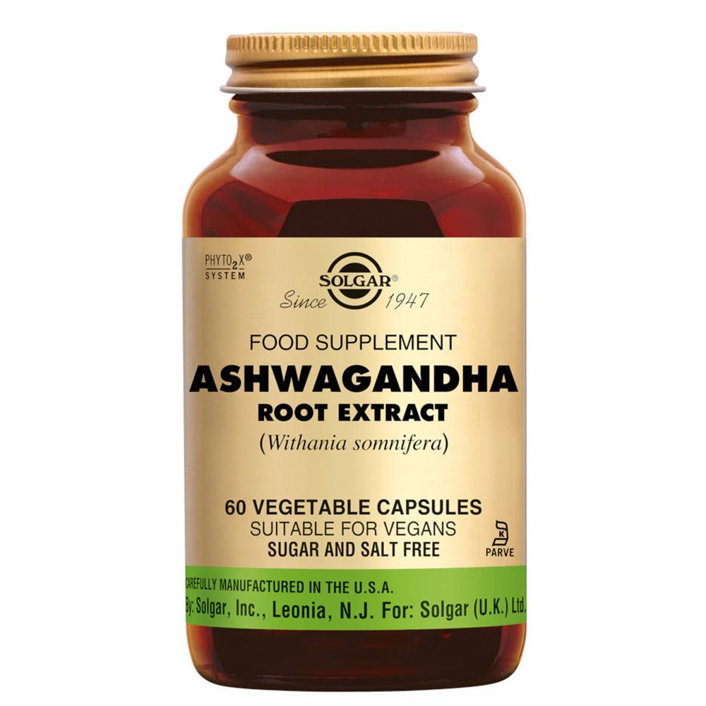 SOLGAR Ashwagandha Root Extract 60 pc(s) Capsule(S)