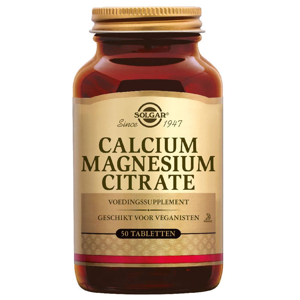Solgar Calcium Magnesium Citrate Comprimé(S) 50 Pc(S)