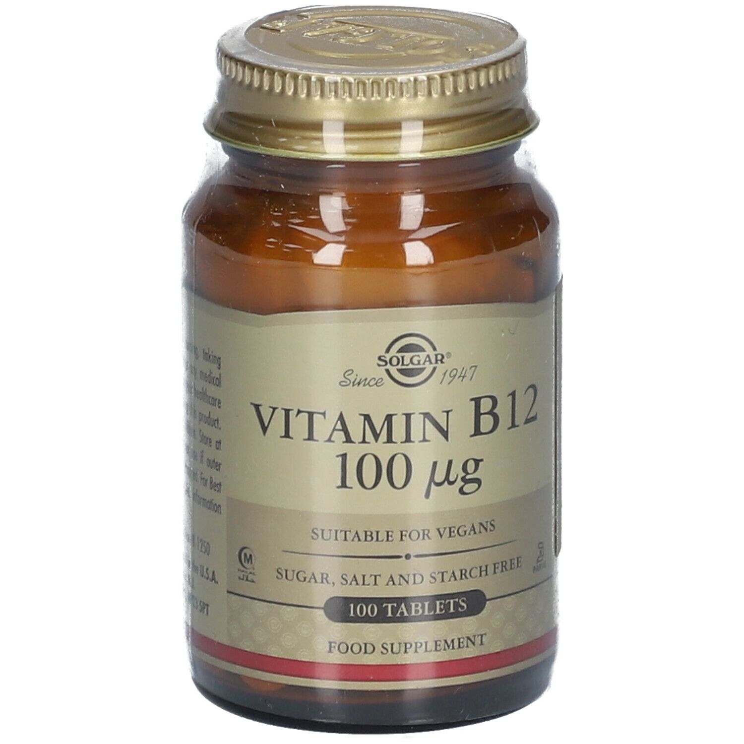 Solgar Solgar® Vitamine B12 100 Μg Comprimé(S) Pc(S) Enfants
