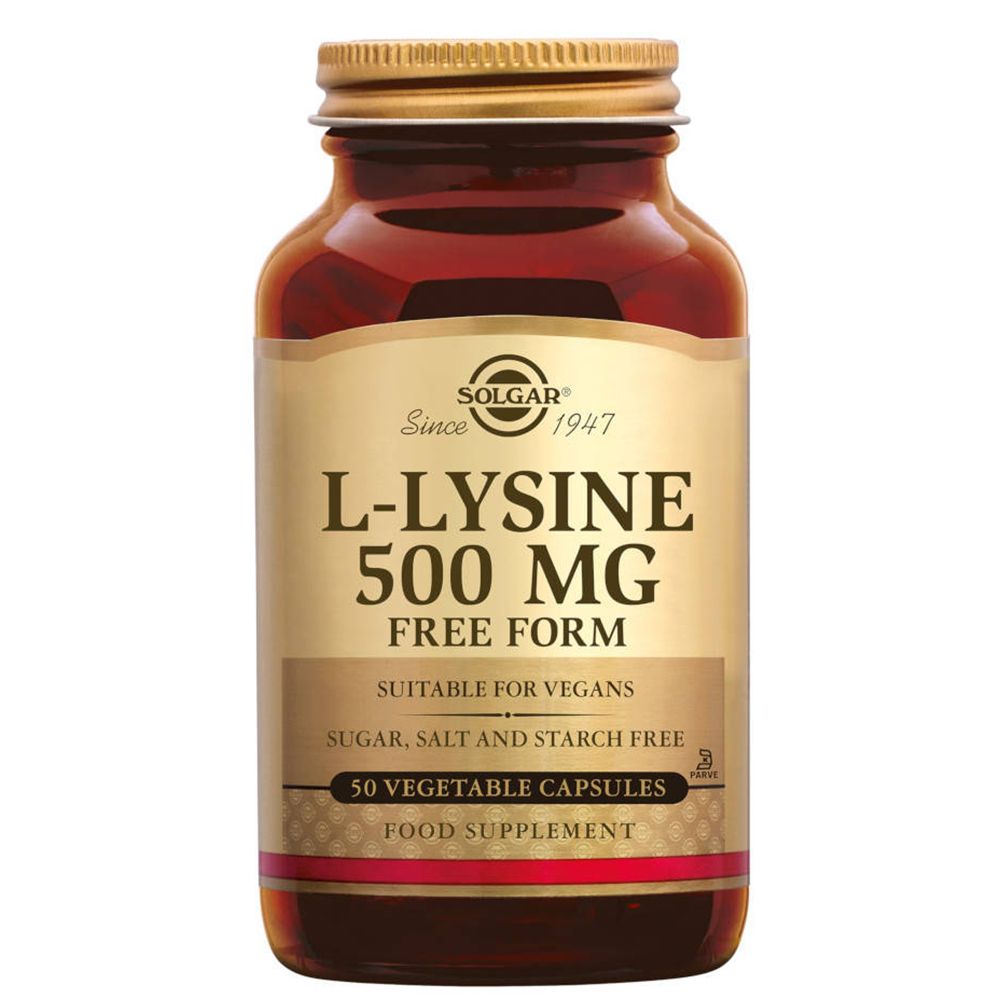 Solgar L-Lysine 500 Mg, 50 Gélules, - Image 3