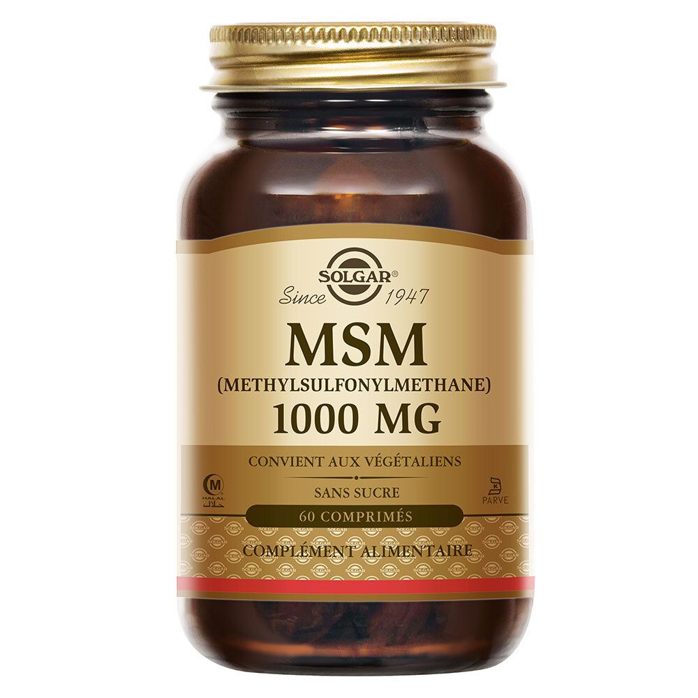 Solgar Msm 60 Comprimés 1000Mg - Image 2