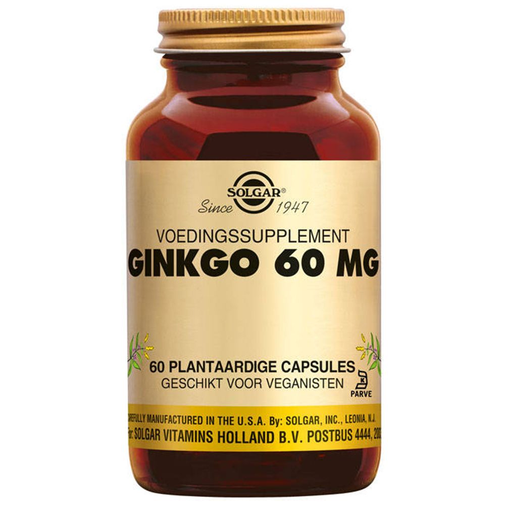 Solgar ginkgo Biloba 60 gélules Végétales - Image 2